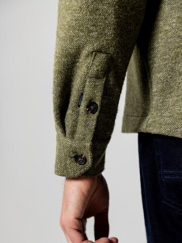 State of Art Gebreid vest in Groen