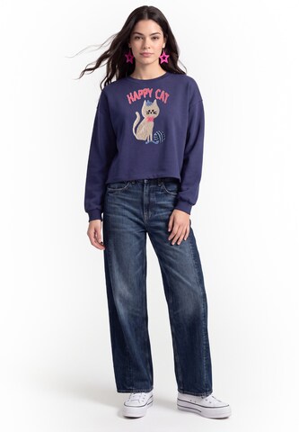 MYMO Sweatshirt in Blau