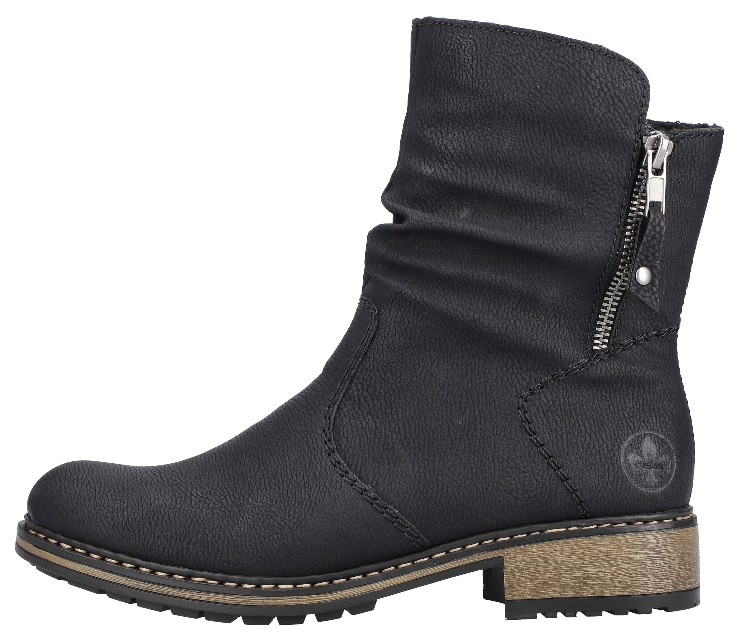 Rieker Enkellaarsjes in Zwart