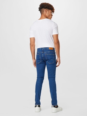 BURTON MENSWEAR LONDON - Skinny Vaquero en azul