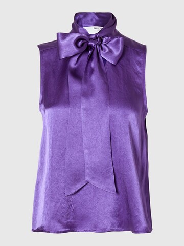 SELECTED FEMME Bluse i lilla