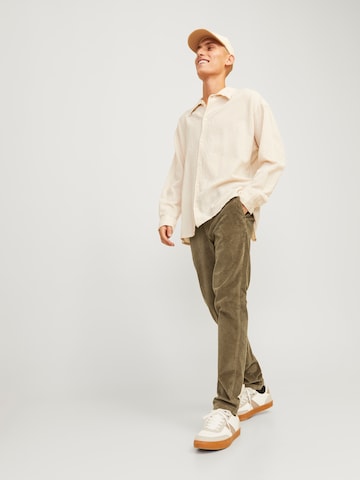 JACK & JONES Slimfit Chino 'JPSTMarco JJBasic' in Bruin