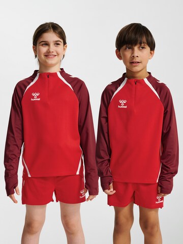 Sweat de sport 'Lead 2.0' Hummel en rouge : devant