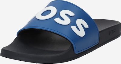 Flip-flops 'Kirk' BOSS Black pe albastru / negru / alb, Vizualizare produs