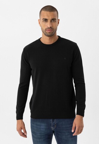 Pullover 'Soriro' di Anou Anou in nero: frontale