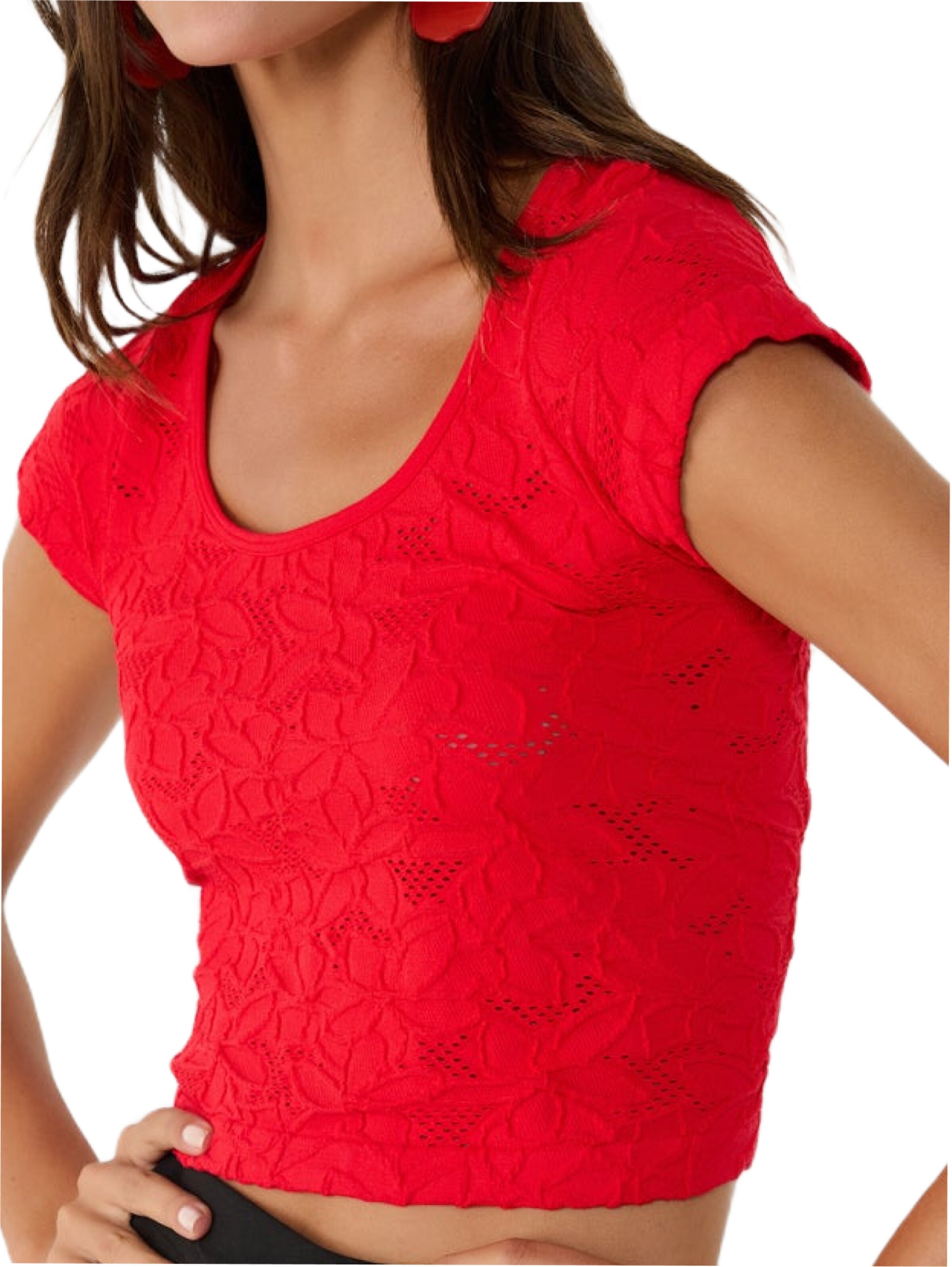 No Matter What Top in Rot