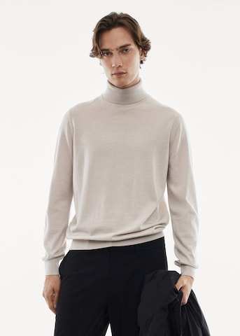 MANGO MAN Pullover 'Willyt' in Grau: predná strana