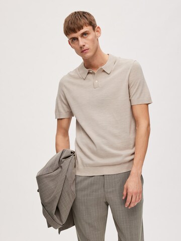 SELECTED Sweater 'TOWN' in Grey