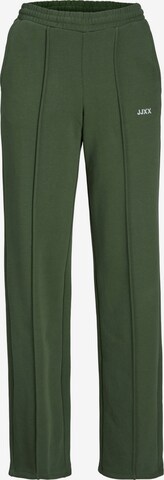 JJXX Regular Pleated Pants 'Camilla' in Green: front