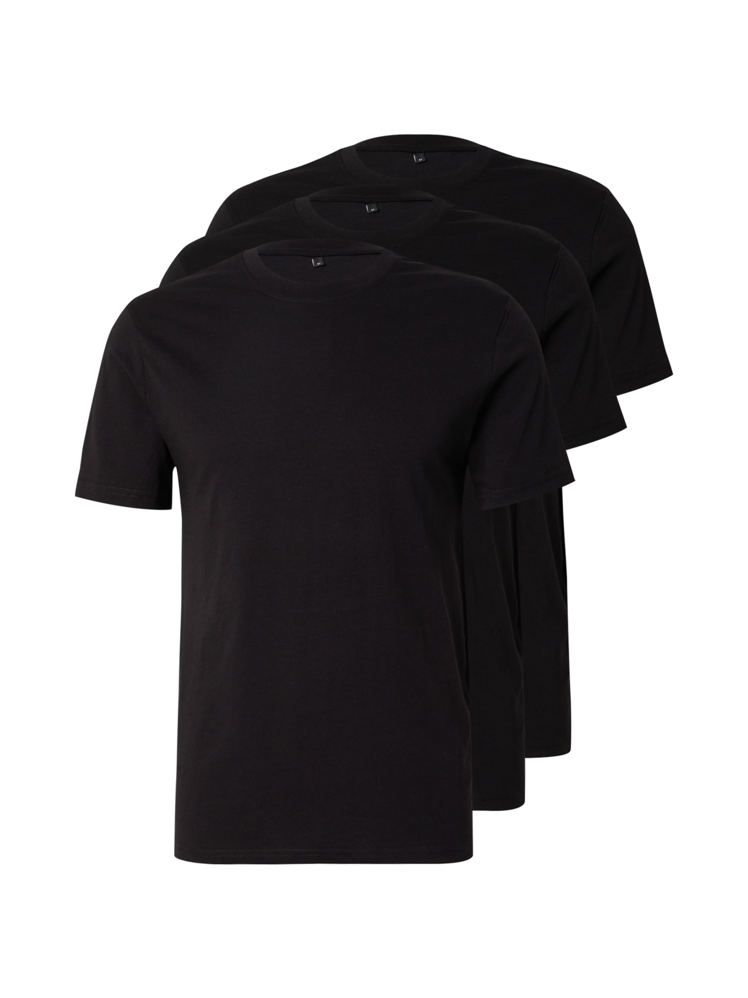Trendyol - Camiseta en negro: frente