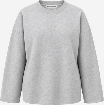 Sweat-shirt Tatiana Zidekova en gris : devant
