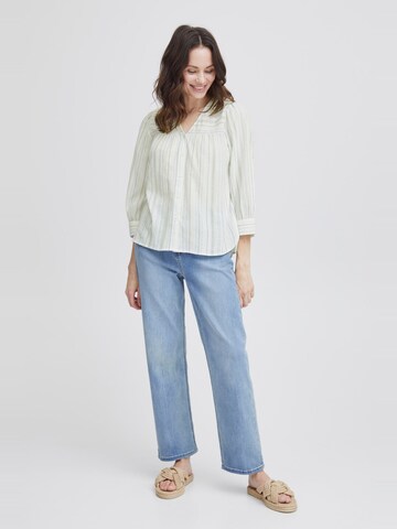 Camicia da donna 'Nadu' di Fransa in bianco