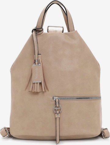 TAMARIS Backpack 'Nele' in Brown: front