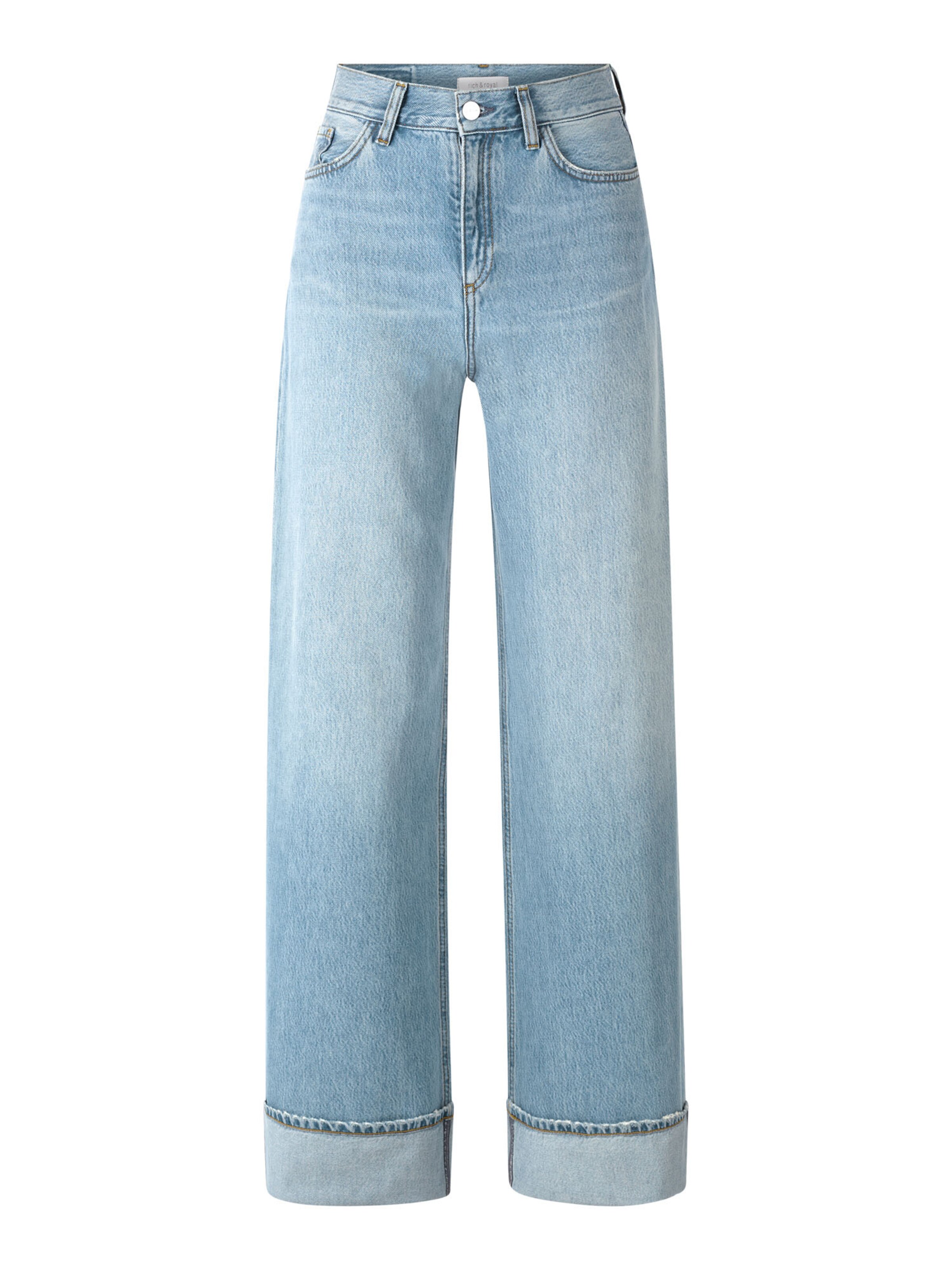 Rich & Royal Regular Jeans in Blue: front