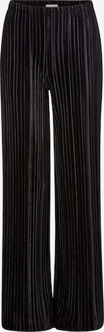 Rich & Royal Wide Leg Hose in Schwarz: predná strana