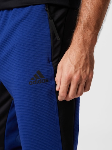 ADIDAS PERFORMANCE Regular Sporthose in Blau