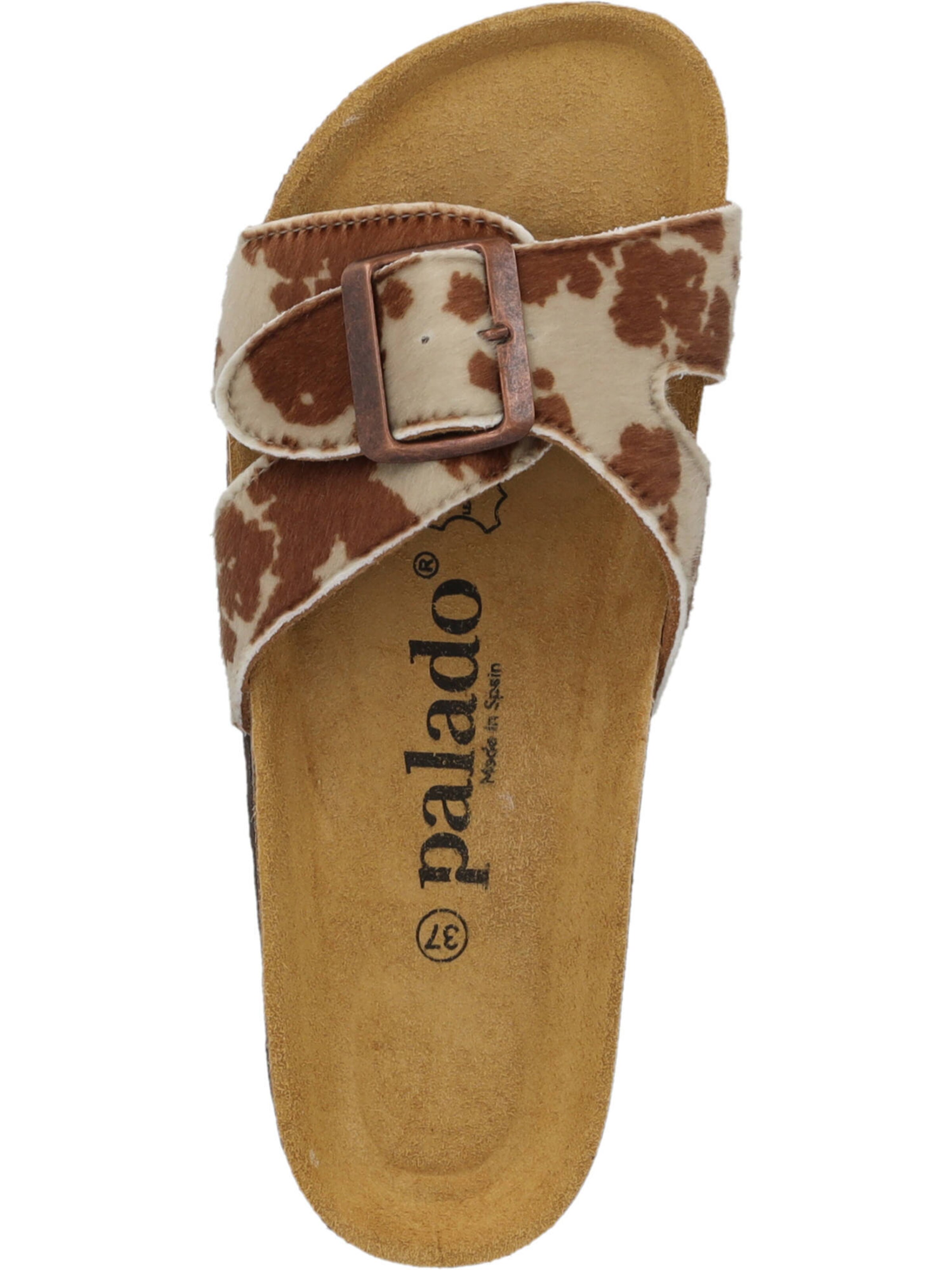 Palado Pantolette 'Tinos Western' in Braun