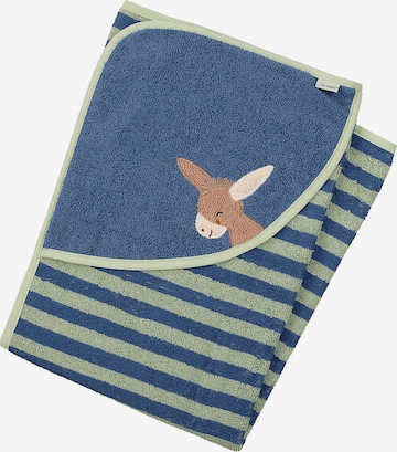 STERNTALER Ręcznik kąpielowy 'Emmilius' w kolorze niebieski: przód