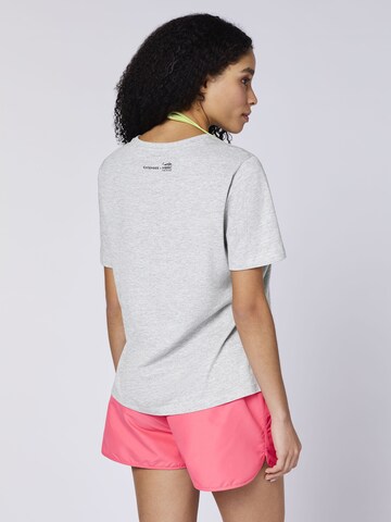 CHIEMSEE Shirt 'Mbrc The Ocean' in Grey