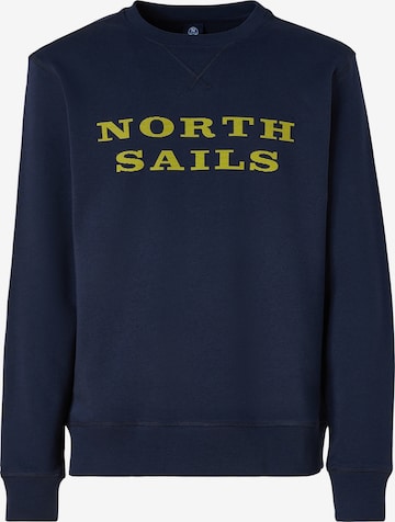 North Sails Sweatshirt in Blau: predná strana