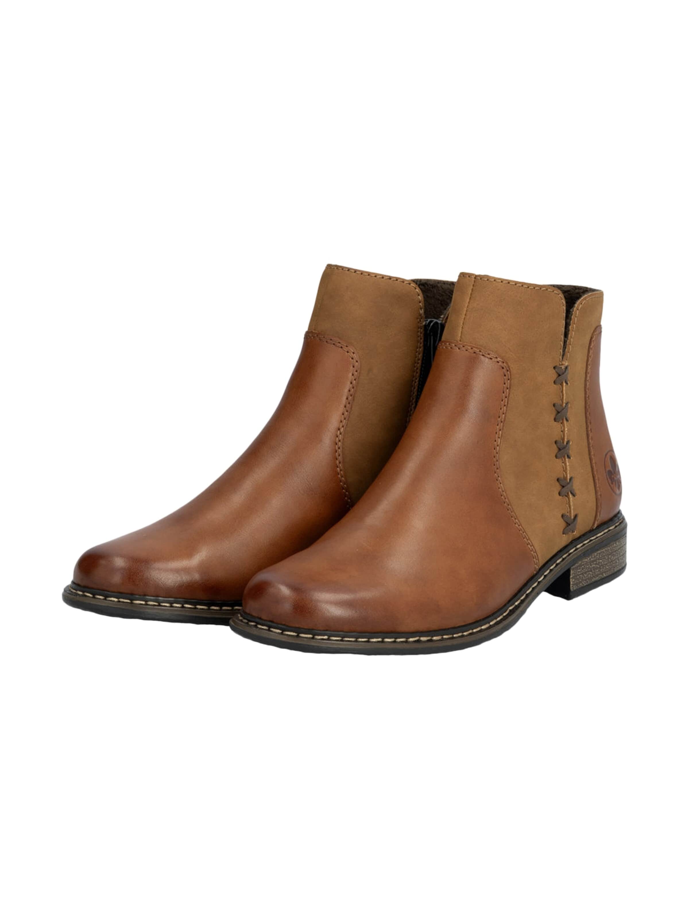 Bottines Rieker en marron