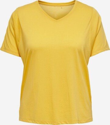 Only Play Curvy Performance Shirt in Yellow