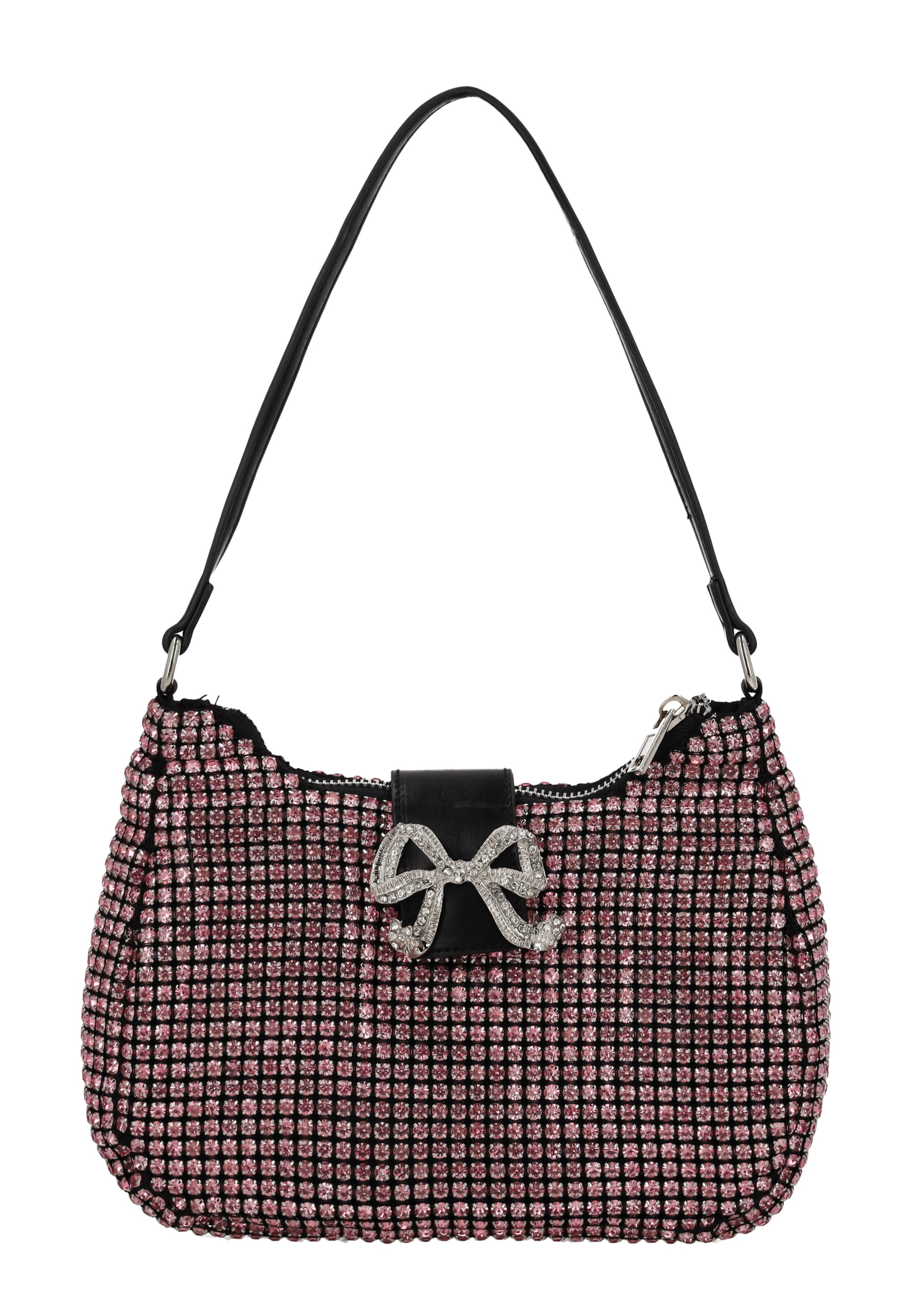 myMo at night Schultertasche in Pink: Vorderseite
