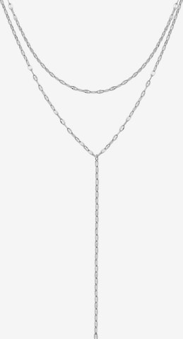 Hey Happiness Necklace 'Verve' in Silver: front