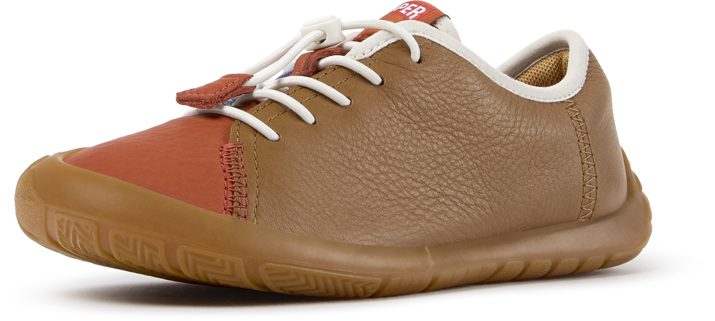 CAMPER Trainers 'Peu Path' in Brown: front