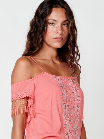 KOROSHI Blouse in Orange