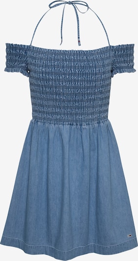 Tommy Jeans Sommerkleid in blue denim, Produktansicht