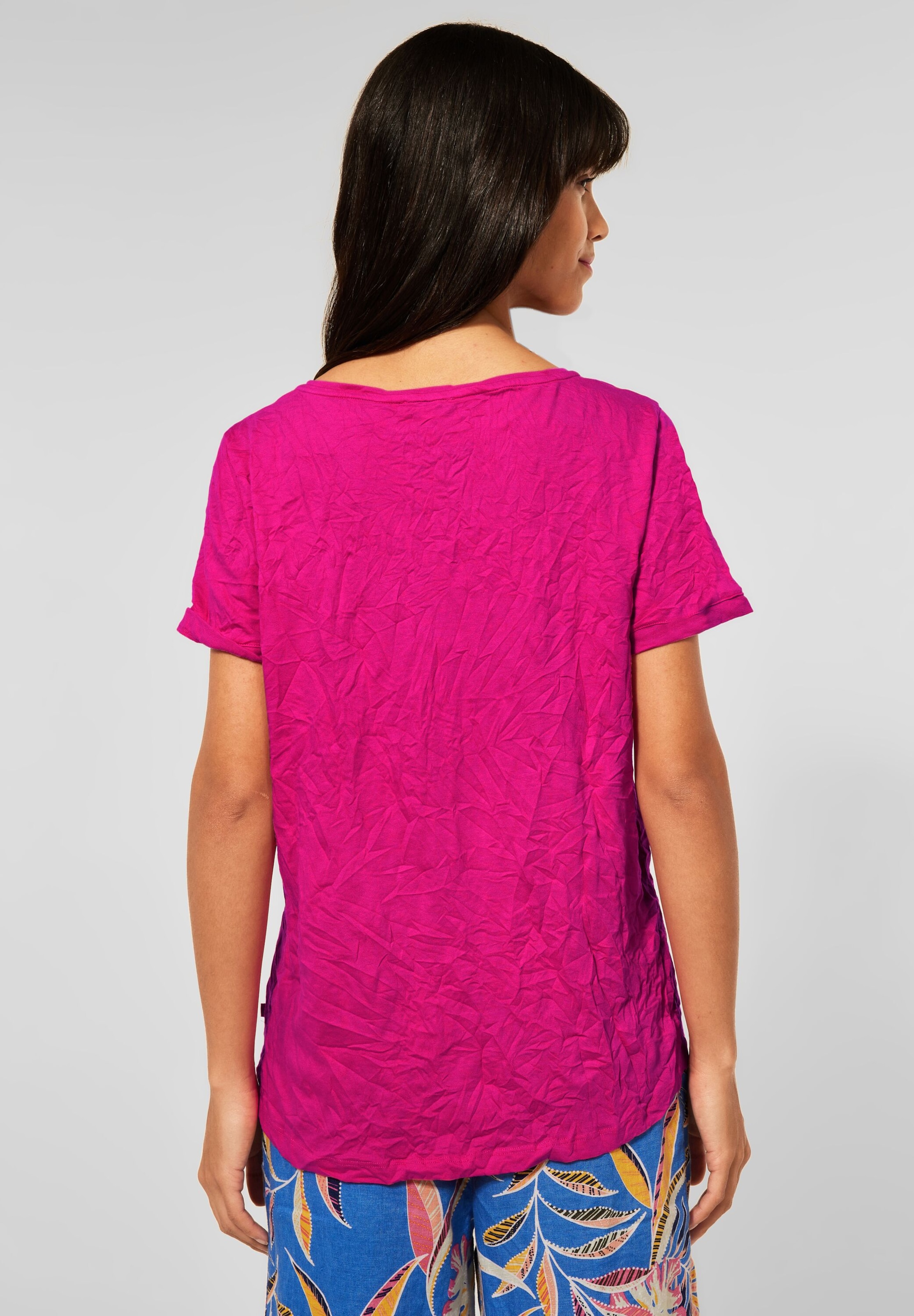 Frauen Shirts & Tops STREET ONE Kurzarmshirt in Pink - HT51934