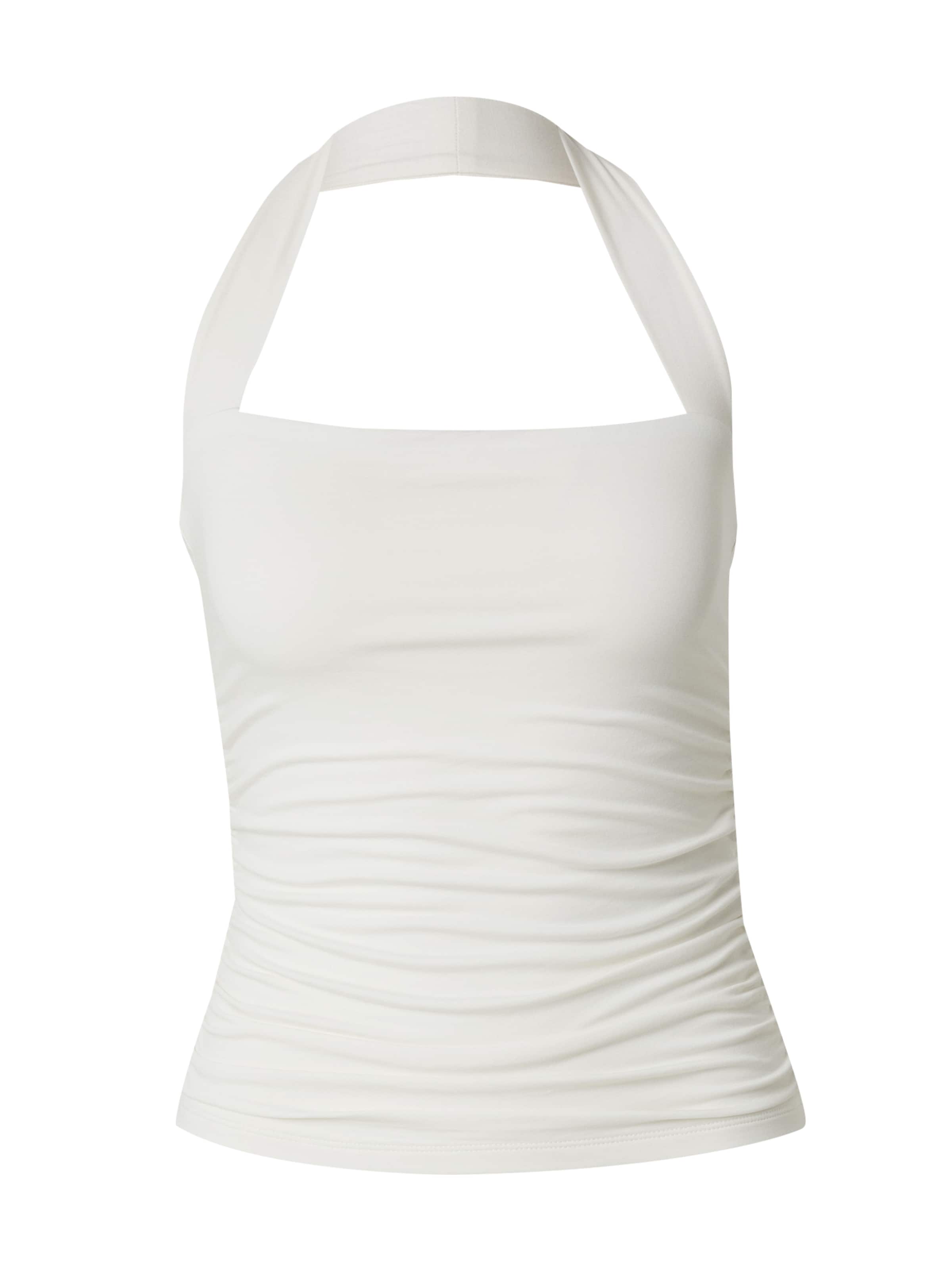 Haut Abercrombie & Fitch en beige : devant