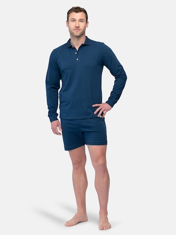 greenjama Long Pajamas in Blue