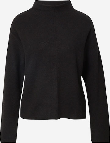 TOM TAILOR Sweater in Black: front