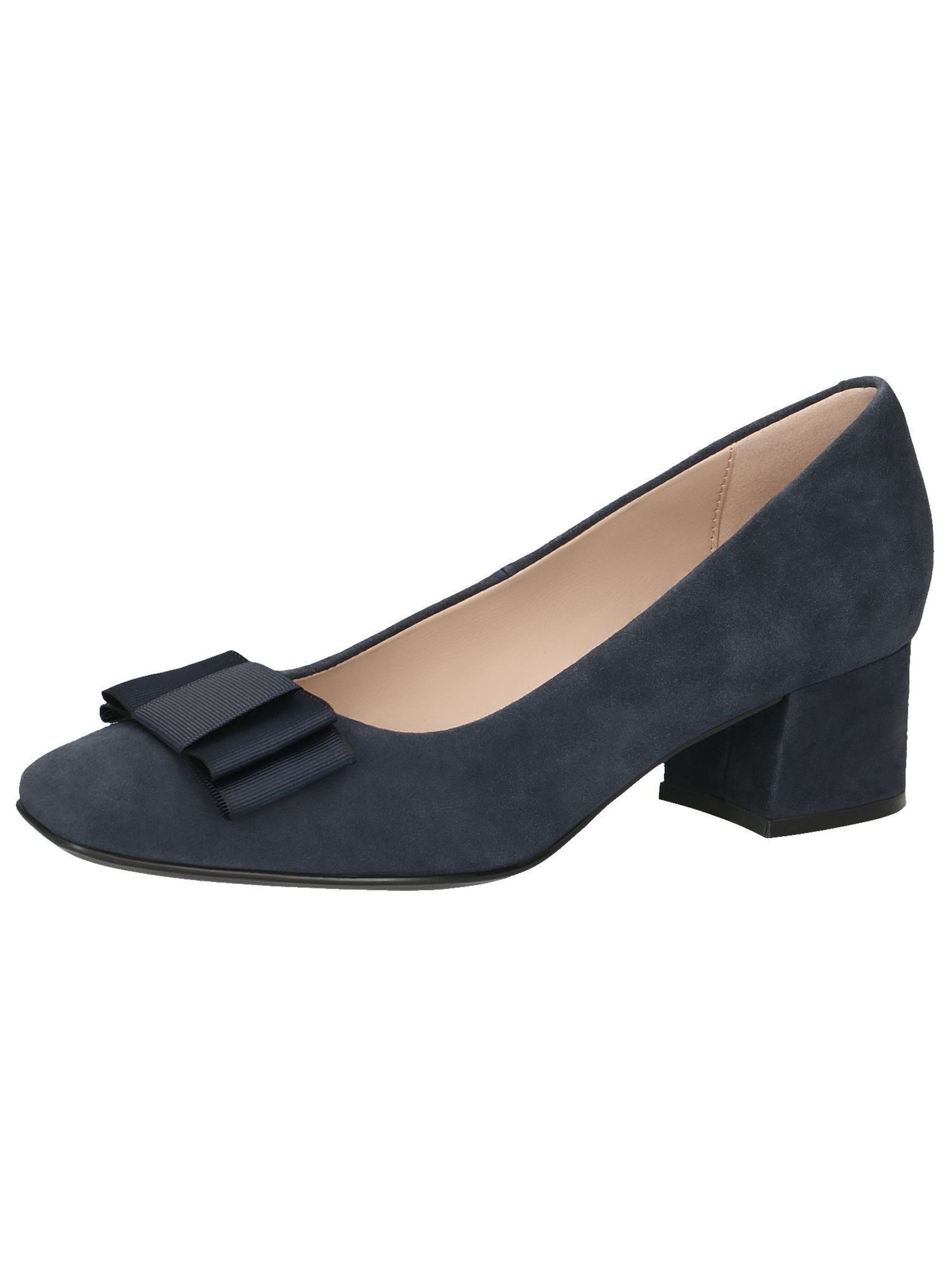 CAPRICE Pumps in Blau: Vorderseite