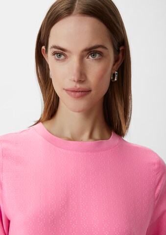 Camicia da donna di comma casual identity in rosa