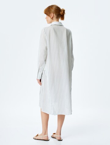 Koton Shirt Dress in Blue