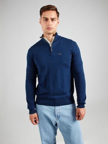 La Martina Pullover in Blau: Vorderseite