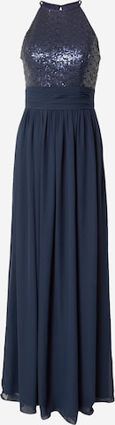 STAR NIGHT Evening Dress in Blue: front