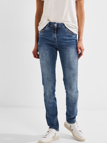 CECIL Slim fit Jeans 'Toronto' in Blue