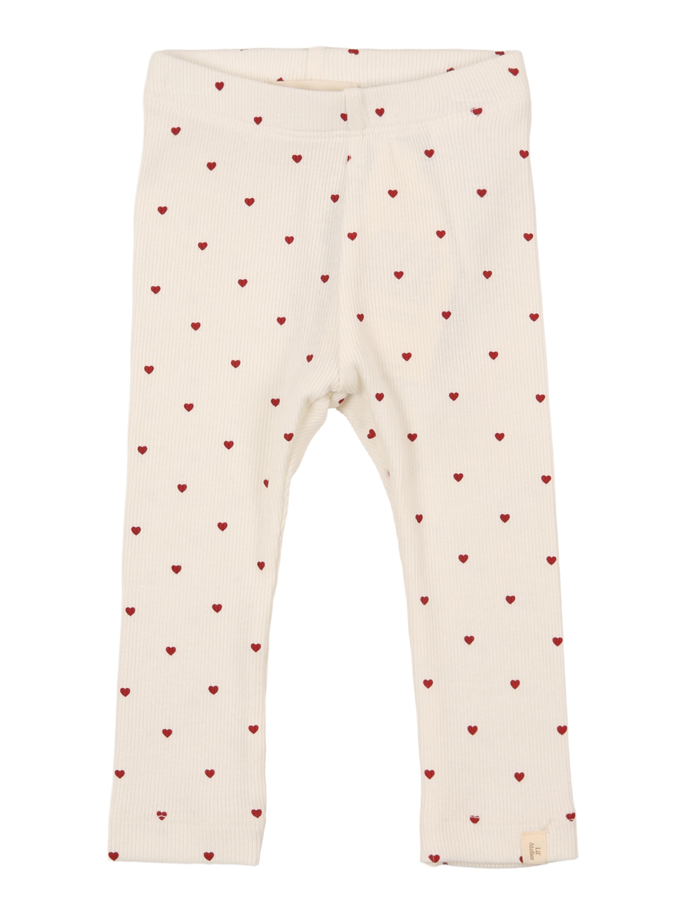 Lil'Atelier Leggings 'NBFGAGO' in Wit: voorkant