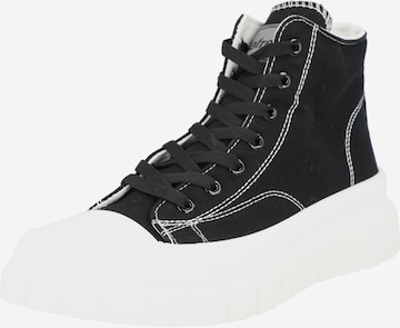 Refresh High-top trainers in Black: front