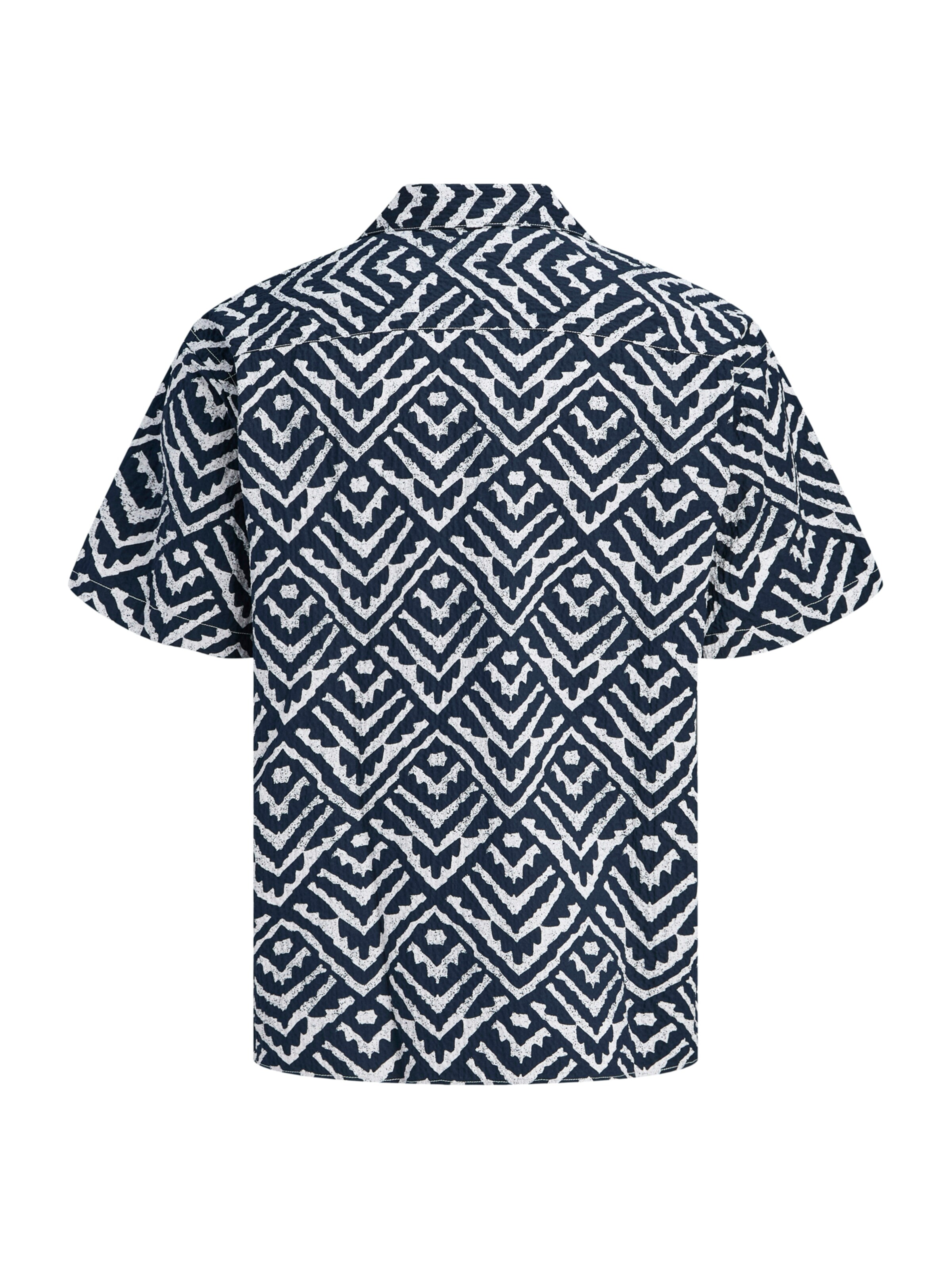 Jack & Jones Plus Regular fit Button Up Shirt 'JJMILO' in Blue