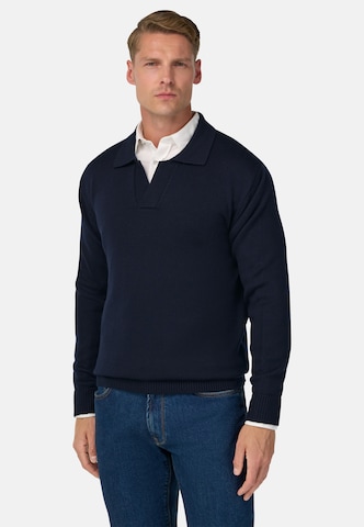 Boggi Milano Sweater in Blue: front