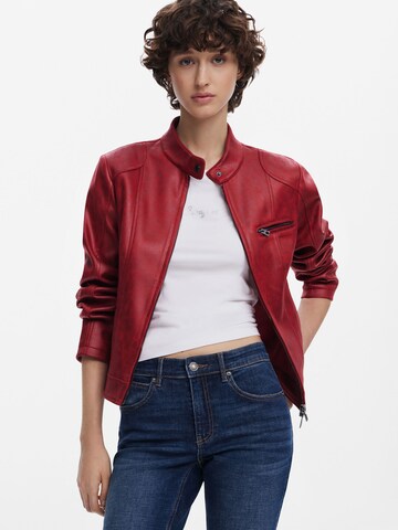 Desigual Between-season jacket in Red: front