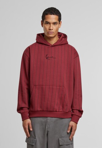 Felpa di Karl Kani in rosso: frontale