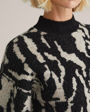 WE Fashion Pullover in Schwarz