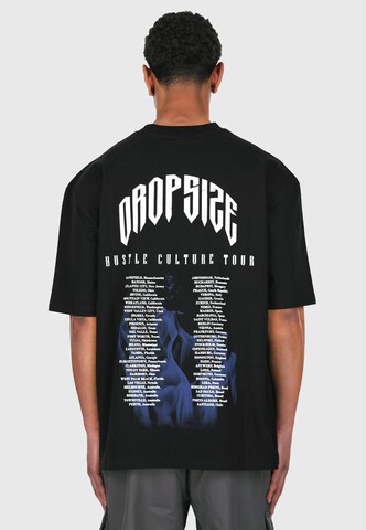 Dropsize Shirt 'World Tour' in Schwarz: Vorderseite
