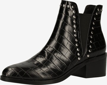 Boots chelsea di STEVE MADDEN in nero: frontale